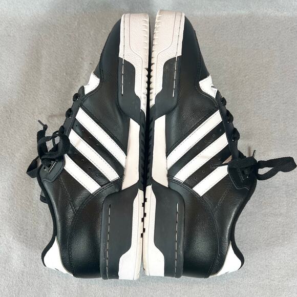 Adidas Rivalry Low Mens Black White Athletic Sneakers Size 10.5 - Picture 6 of 11
